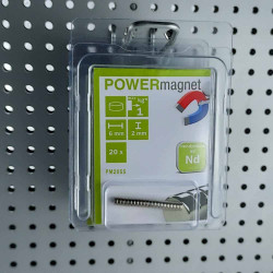 Blister Magnet Ø 6 x 2 mm Inhalt 20 Stück