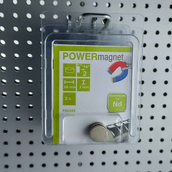 Blister Magnet Ø 16 x 2 mm Inhalt 3 Stück