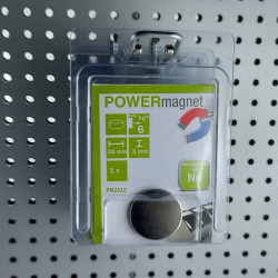 Blister Magnet Ø 30 x 3 mm Inhalt 1 Stück