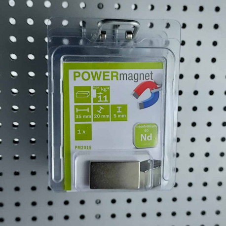 Blister Quadermagnet 35 x 20 x 5 mm Inhalt 1 Stück