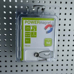 Magnet Ø 10 mm mit Senkung zum Verschrauben