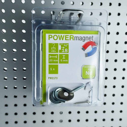Blister Hakenmagnet Ø 20 mm Inhalt 1 Stück