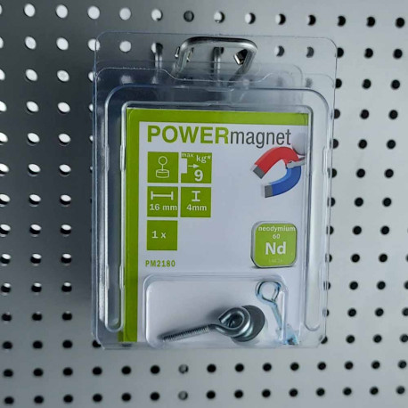 Blister Hakenmagnet Ø 16mm Inhalt 1 Stück