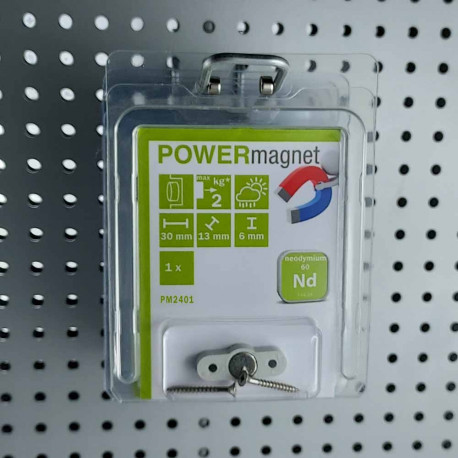 Verschraubbares Magnetgehäuse mit Magnet 10x5mm