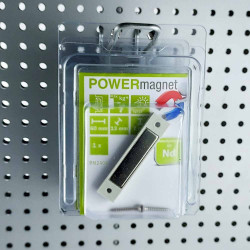 Magnetgehäuse mit Magnet 40x10x5 mm verschraubbar