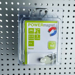 Blister Magnet Ø 10 x 2 mm Inhalt 5 Stück
